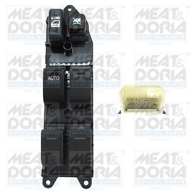 Switch, window regulator